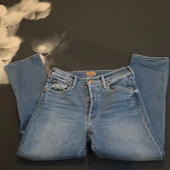 MOTHER Blue Tomcat Jeans - Picture 3 of 8